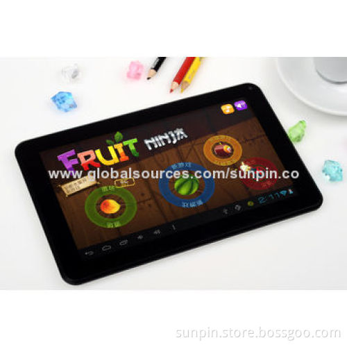 OEM Ultra Low Price 9-inch Multi-touch Capacitive Screen Tablet PC with Wi-Fi Dual Camera G-sensor